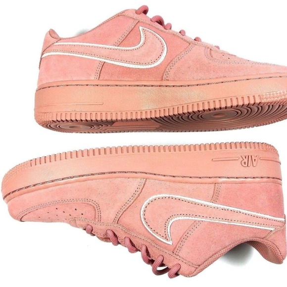 nike air force 1 suede red stardust